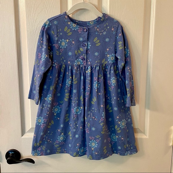 Lands' End Other - Lands’ End Blue Floral Dress ☀️